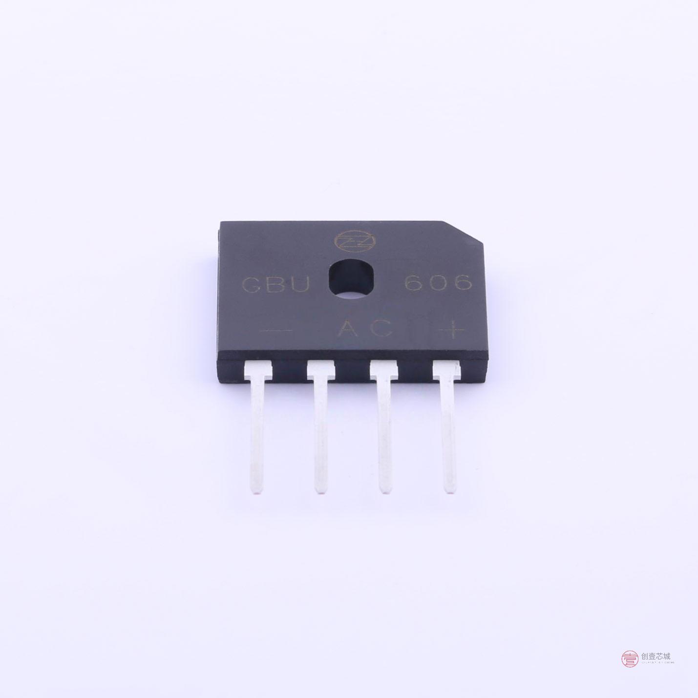 原装GBU606(88MIL)全新600V 6A正品