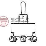 原装12TS15-7全新拨动 DPDT (ON)-OFF-(ON) Sc