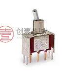 原装100SP3T2B4VS2QE全新拨动 SPDT ON-ON PC MNT正品