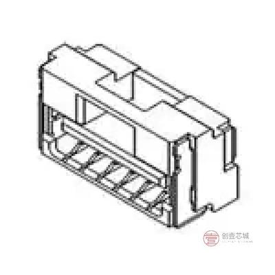 原装502386-0870全新集管和线壳 8P CLIKMATE RECP
