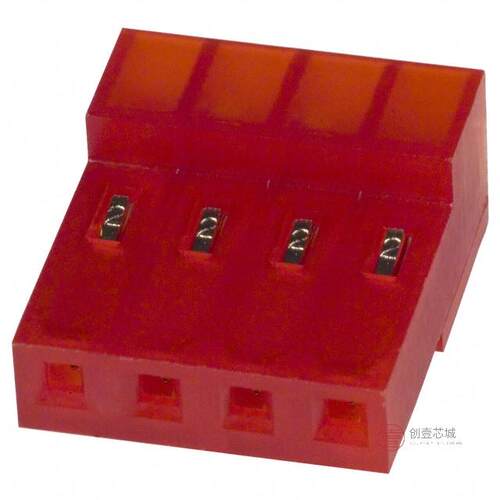 原装正品3-640433-4全新CONN RCPT 4POS IDC 22AWG TIN