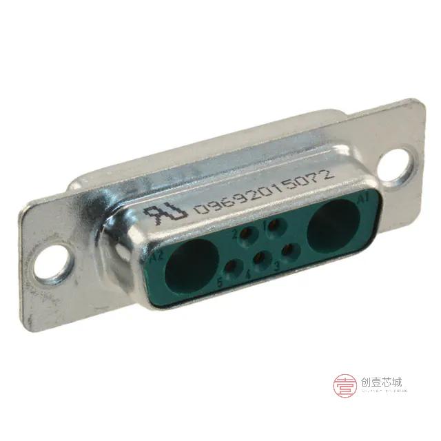 原装09692015072全新CONN D-SUB RCPT 7POS SLDR CUP正品