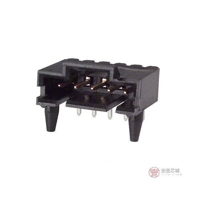 原装5-104361-4全新CONN HEADER R/A 5POS 2.54MM正品