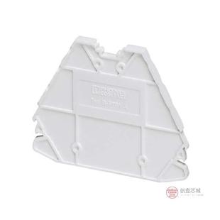 BLK TERM END PLATE 原装 WHITE正品 3270151全新CONN