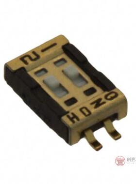 原装正品CVS-02TB-1全新SWITCH SLIDE DIP SPST 100MA 6V