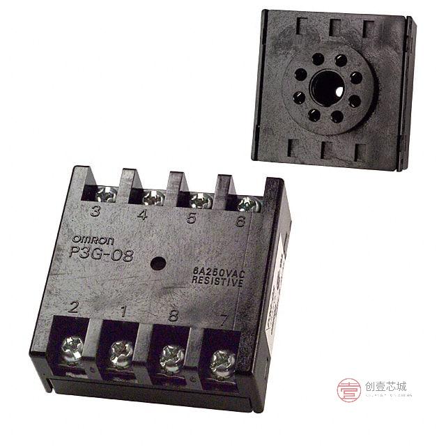 原装P3G-08全新RELAY SOCKET 8 POS FREE HANGING正品