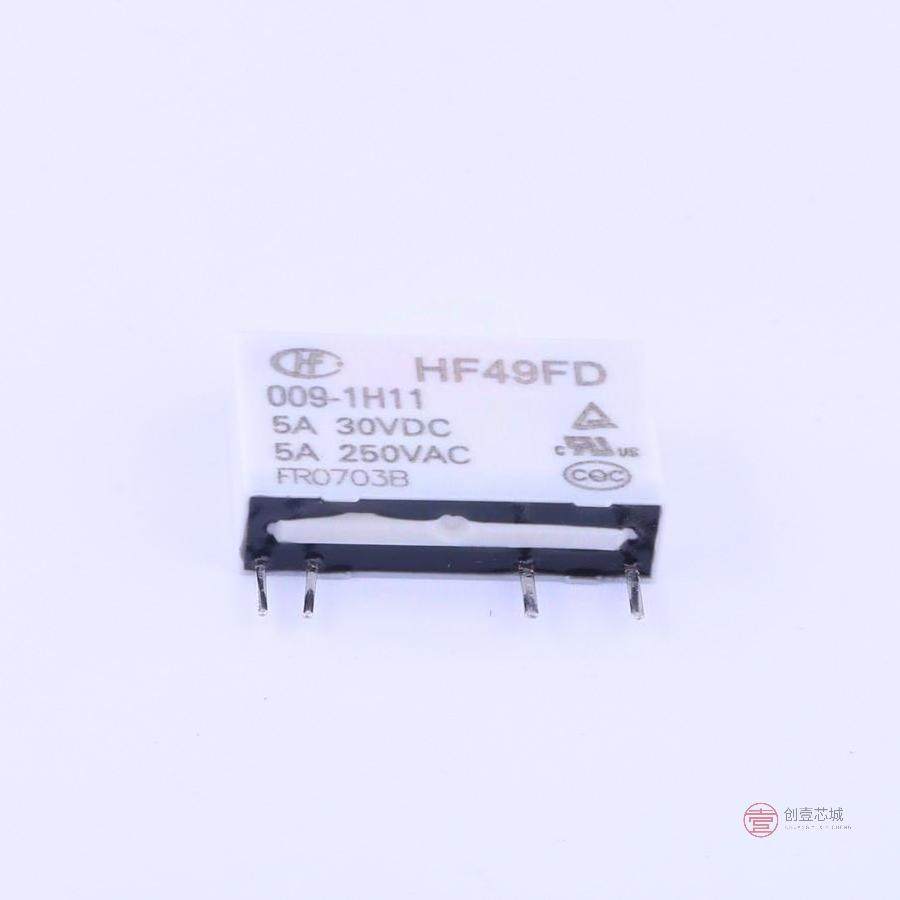 原装HF49FD-009-1H11全新功率继电器 5A SPST-NO 9VDC正品