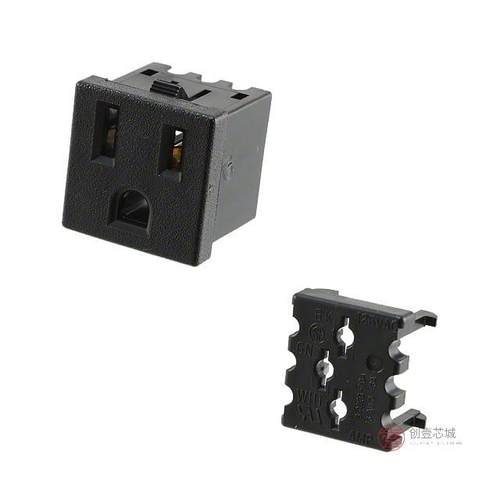 原装208697-2全新PWR ENT RCPT NEMA5-15 PANEL IDC正品