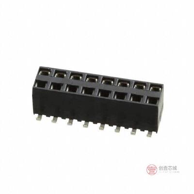 原装正品969973-8全新CONN RCPT 16POS 0.1 GOLD SMD
