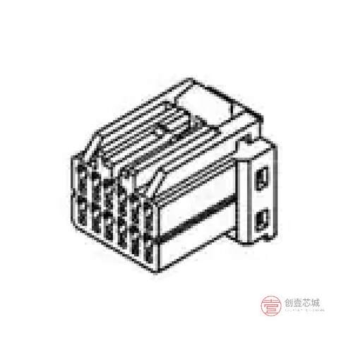 原装正品175966-1全新CONN PLUG HSG 16POS 2.50MM