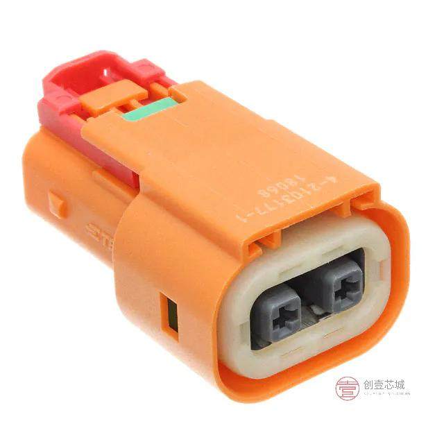 原装4-2103177-1全新CONN PLUG HSG 2POS 10.40MM正品