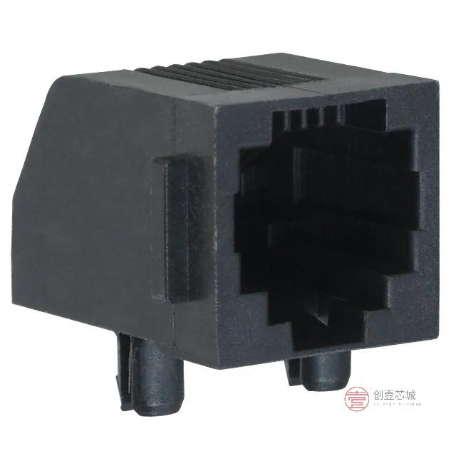 原装5555077-1全新CONN MOD JACK 6P6C R/A UNSHLD正品