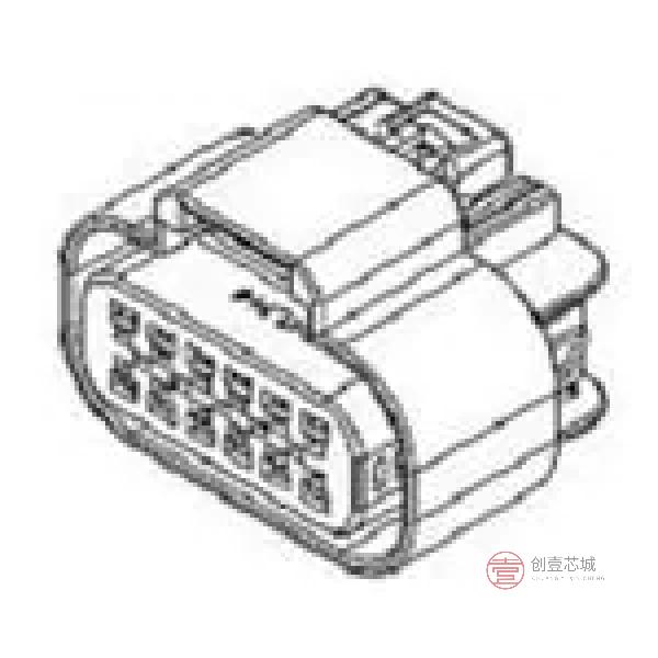 原装13530777全新汽车 12P FM BLK CON ASSY