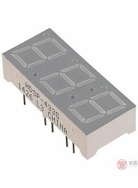 原装正品HDSP-433G全新DISPLAY 7SEG 0.4  TRPL GRN 15DIP
