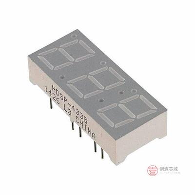 原装正品HDSP-433G全新DISPLAY 7SEG 0.4  TRPL GRN 15DIP