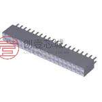 原装7-147424-0全新CONN RCPT 40POS 0.1 GOLD PCB正品