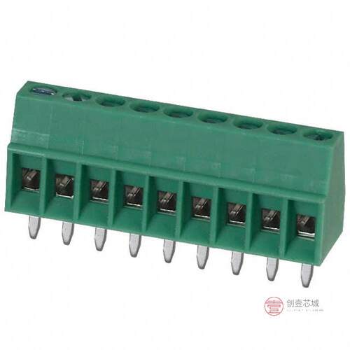原装正品1725724全新TERM BLK 9P SIDE ENT 2.54MM PCB