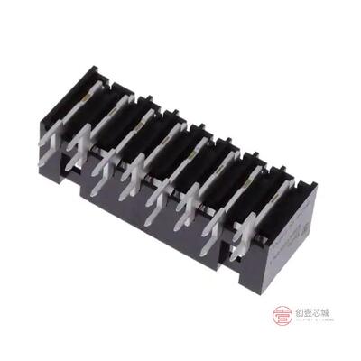 原装正品521384-8全新CONN HDR ON 0.250 8POS R/A