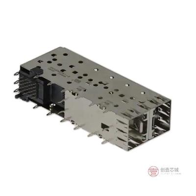 原装1658391-2全新CONN SFP RCPT W/CAGE 2X1 40P R/A正品