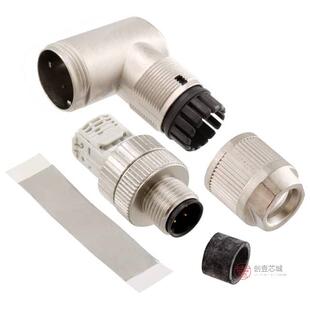 MALE PLUG 4POS GOLD 原装 IDC正品 1553624全新CONN