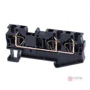 BLK FEED THRU 原装 28AWG正品 TERM 3037407全新CONN