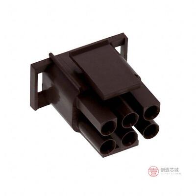 原装1-350715-1全新06P UMNL V0 PLUG HSG BROWN正品