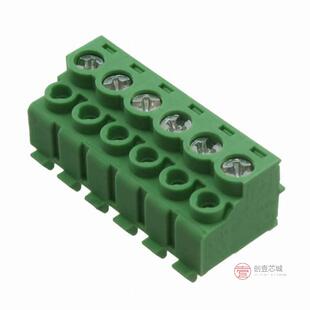 PLUG 6POS 90DEG 原装 5MM正品 1755774全新TERM