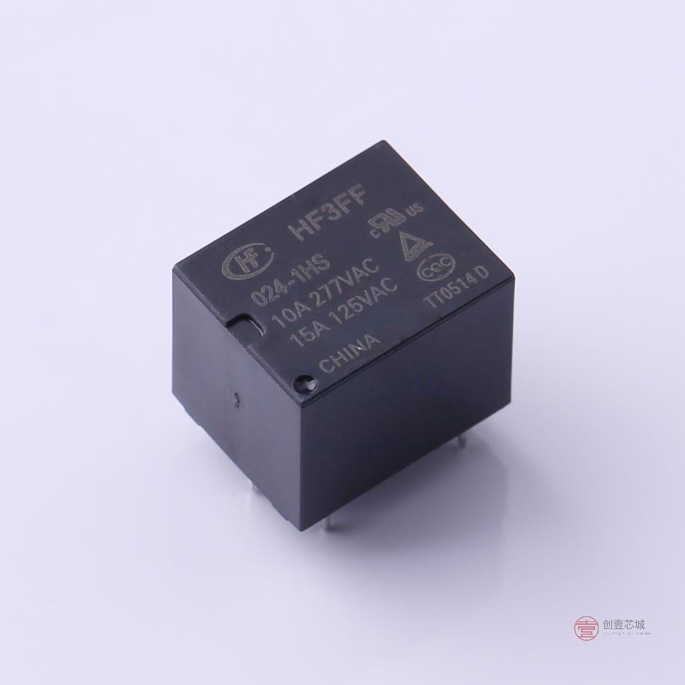 原装HF3FF/024-1HS全新功率继电器 单刀单掷/常