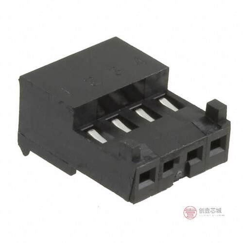 原装正品3-644312-4全新CONN RCPT 4POS IDC 24AWG TIN