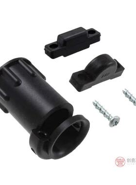 原装206358-6全新CONN BACKSHELL W/CLAMP SZ 11 BLK正品