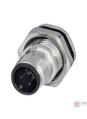 原装1553459全新CONN PLUG MALE 4POS GOLD SOLDER正品