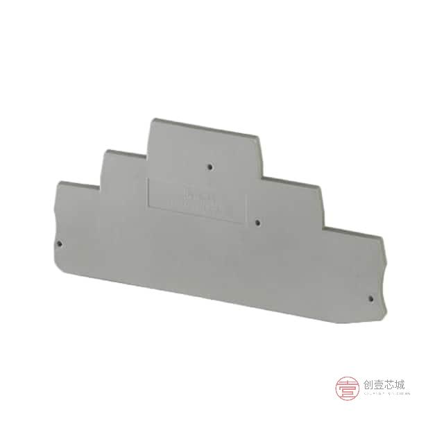 原装3113771全新CONN TERM BLK END PLATE GRAY正品