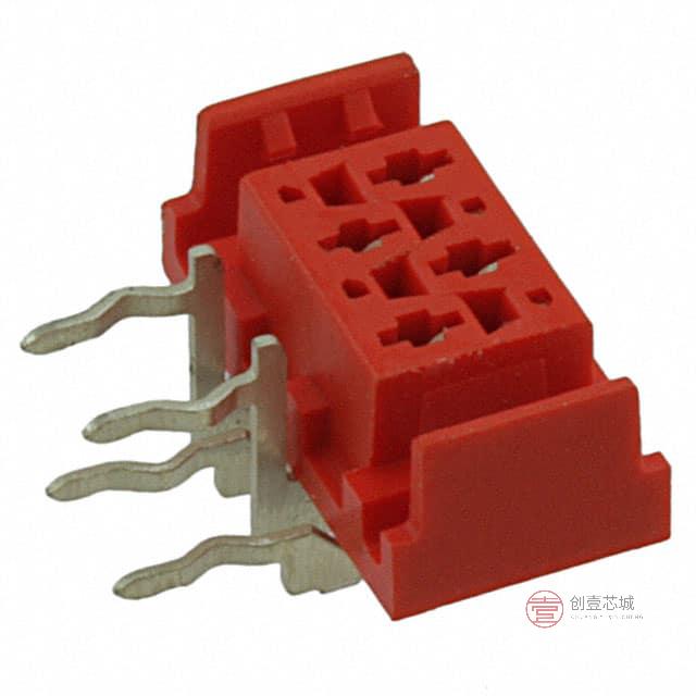 原装338070-4全新CONN RCPT 4POS 0.1 TIN PCB R/A正品