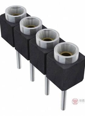 原装SS-104-T-2-N全新CONN RCPT 4POS 0.1 GOLD PCB正品