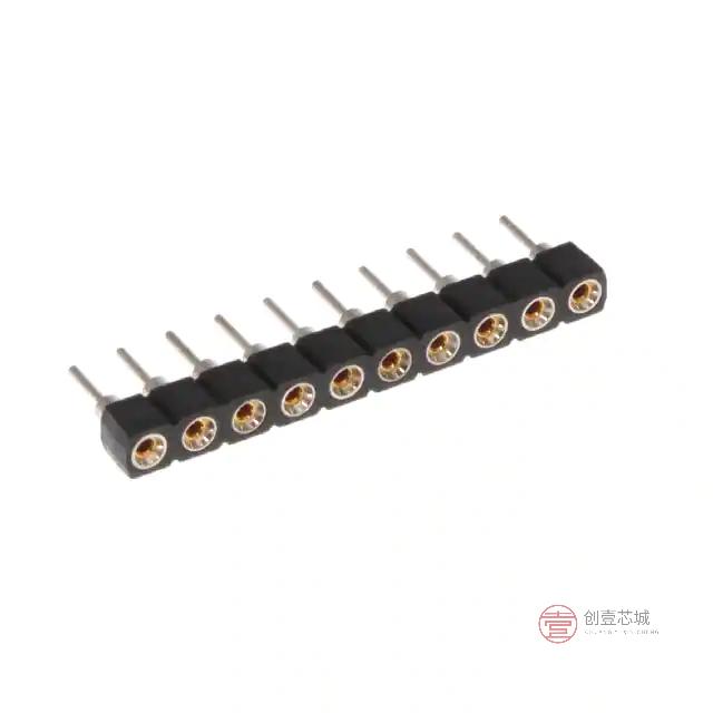 原装1814655-5全新CONN SOCKET SIP 10POS GOLD正品