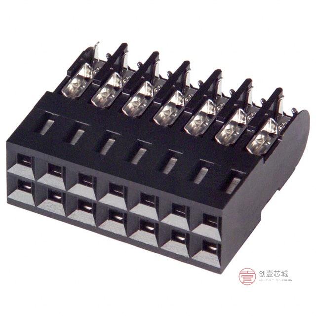 原装5-102694-5全新CONN RCPT 14P IDC 22-26AWG GOLD正品