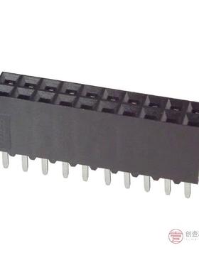 原装6-534206-0全新CONN RCPT 20POS 0.1 GOLD PCB正品