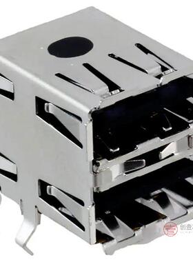 原装1903815-1全新CONN RCPT USB2.0 TYPEA STACK R/A正品