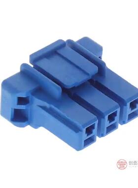 原装正品2-1376389-3全新CONN 3P PLUG HSG BLUE