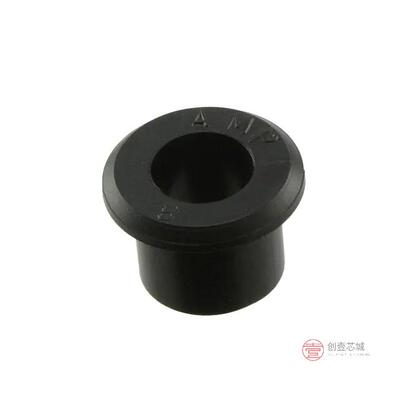 原装2-350380-1全新BUSHING SPLIT 0.281  PVC BLACK正品