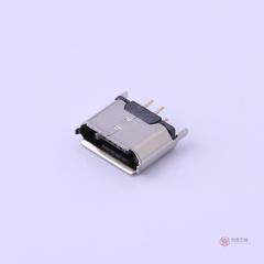 原装U255-051N-4BH70-SS全新Micro-B 母座 直插正品