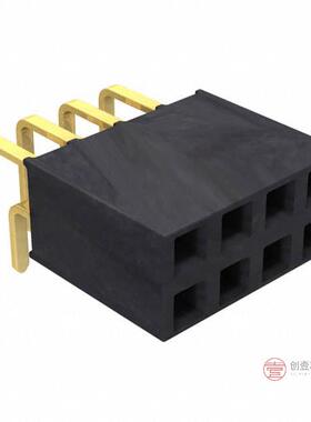 原装SSW-104-02-G-D-RA全新CONN RCPT 8POS 0.1 GO