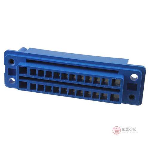 原装正品172624-3全新CONN PLUG HSG DRAWER 24POS BLUE