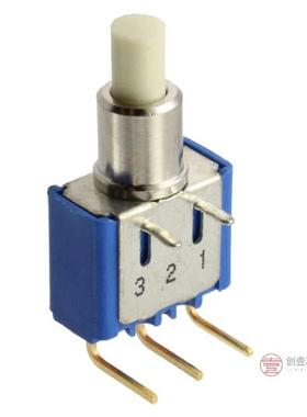 原装18235WCD3全新SWITCH PUSH SPDT 0.1A 30V正品