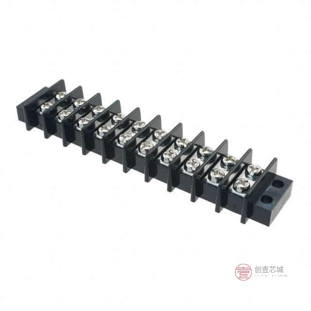 原装1-1546670-0全新CONN BARRIER STRP 10CIRC 0.