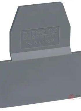 原装2770024全新CONN TERM BLK END PLATE RAIL GRY正品