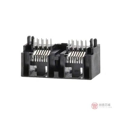 原装正品0442480057全新CONN MOD JACK 8P8C R/A UNSHLD