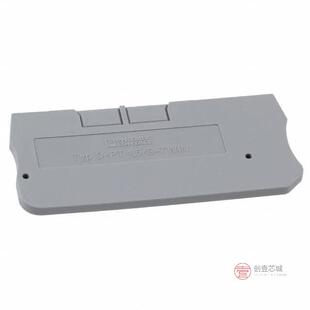 BLK TERM END PLATE 原装 GRAY正品 3208184全新CONN
