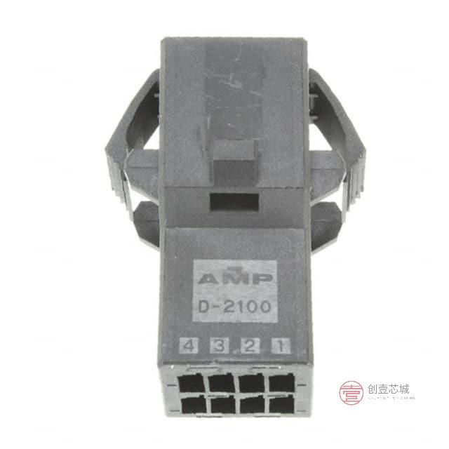 原装1-1318114-4全新CONN HOUSING TAB 8POS KEY-X