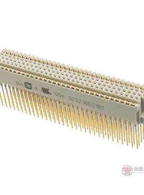 原装02021602301全新CONN DIN RCPT 160POS PCB GOLD正品